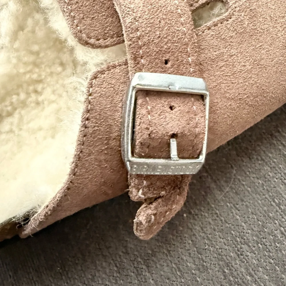 Birkenstock Women's Boston Shearling Clogs size 7/7.5 - Picture 4 of 7